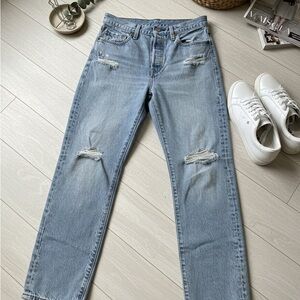 Levi's Classic Blue Denim Jeans